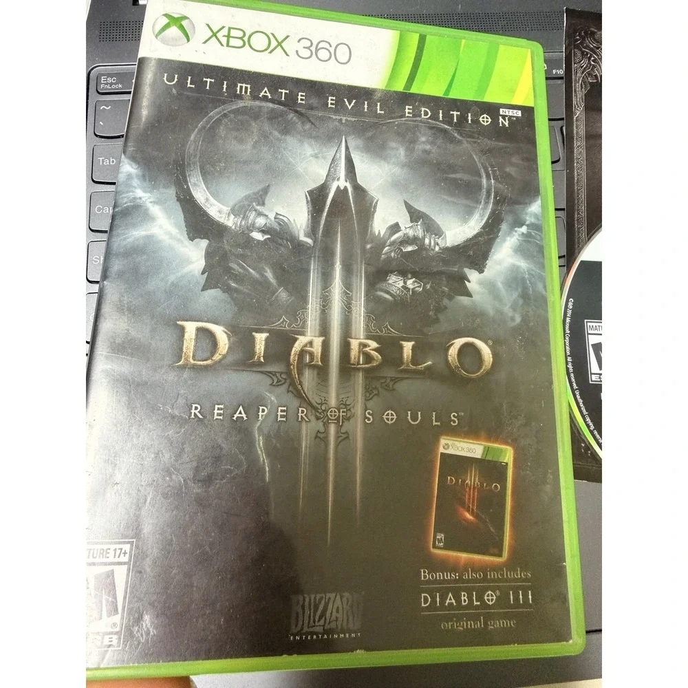 Diablo III Ultimate Evil Edition Reaper of Souls Microsoft Xbox 360 Blizzard